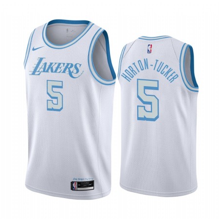 NBA Mænd Trøje Los Angeles Lakers Talen Horton-Tucker 5 2020-21 City Edition Swingman